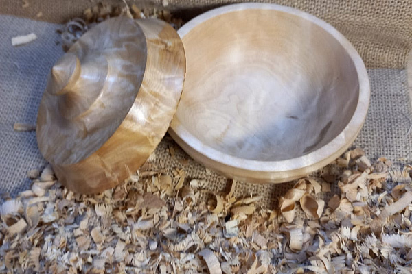 Посуда из натурального дерева